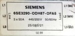 Siemens 6SE3290-0DH87-0FA5
